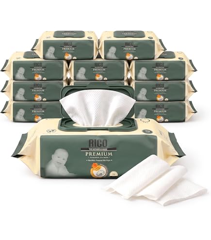 Amazon.co.jp: コストコ RICO 赤ちゃん用 お尻拭き BABY WIPES 大容量